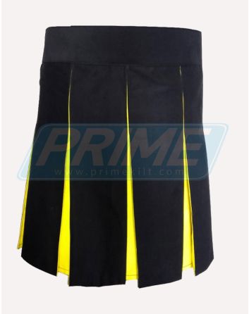 Black And Yellow Hybrid Utility Kilt