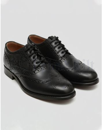 Black Ghillie Brogues