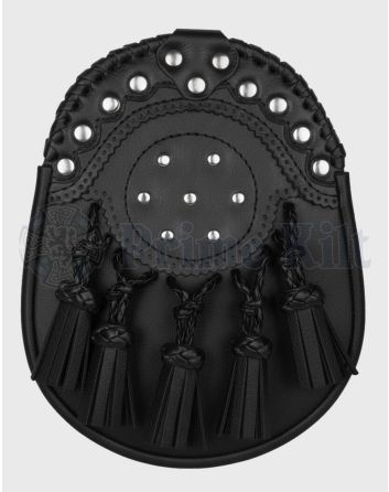 Black Leather Sporran