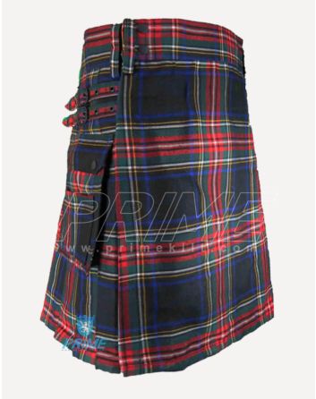 Black Stewart Kilt