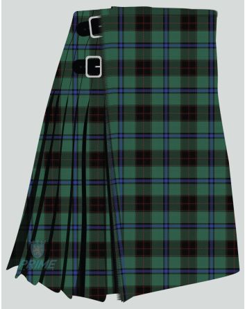 Black Thistle Tartan Kilt