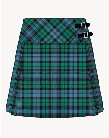 Black Watch Ancient Tartan Kilt for Women