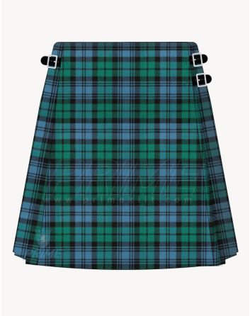 Black Watch Ancient Tartan Kilt for Women