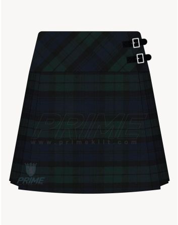 Black Watch Tartan Kilt for Women