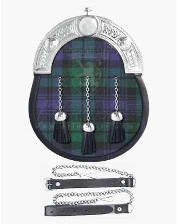 Black Watch Tartan Sporran
