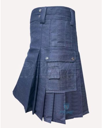 Blue Denim Kilt