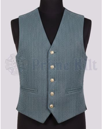 Blue Tweed Kilt Jacket