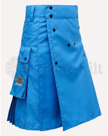 Blue Utility Kilt