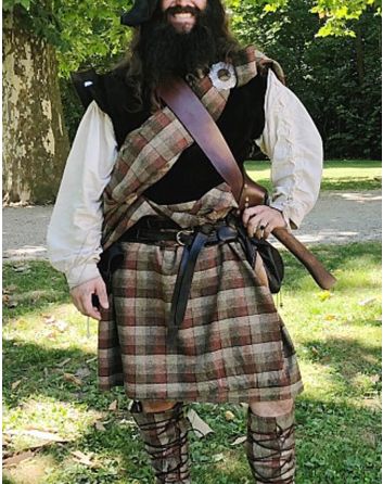 Braveheart Tartan Great Kilt for Men