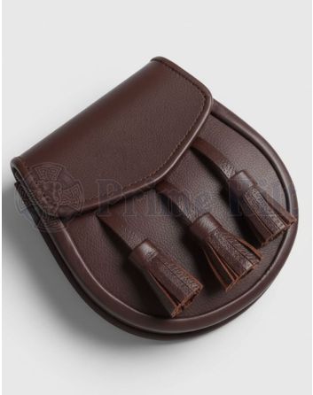 Brown Leather Day Sporran