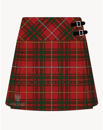 Bruce Modern Tartan Kilt for Women