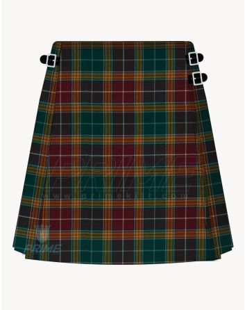 Buchanan Muted Tartan Kilt for Women