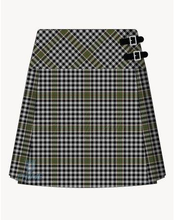Burns Check Tartan Kilt For Women