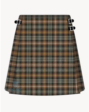 Campbell Of Argyll Weathered Tartan kilt For Women