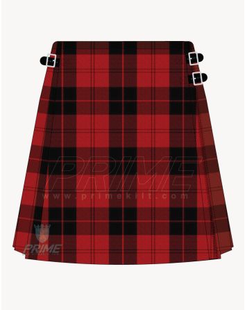 Campbell Red Tartan Kilt For Women
