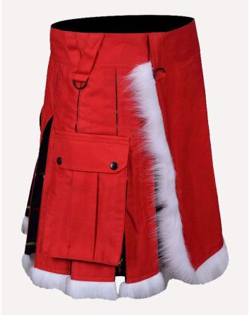 Christmas Kilt for Men