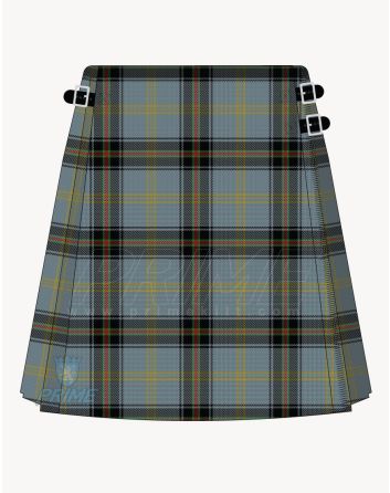 Clan Bell Of The Borders Tartan Kilt For Women