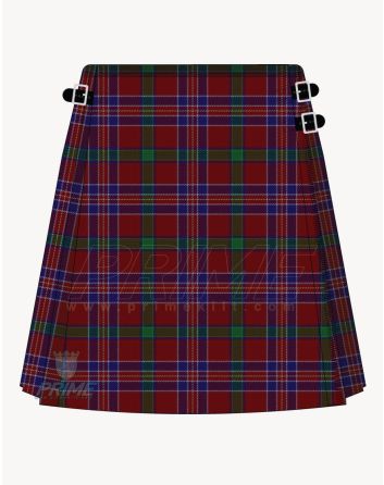 Clan McNiven Tartan Kilt For Women
