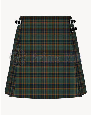 County Antrim Tartan Kilt For Women