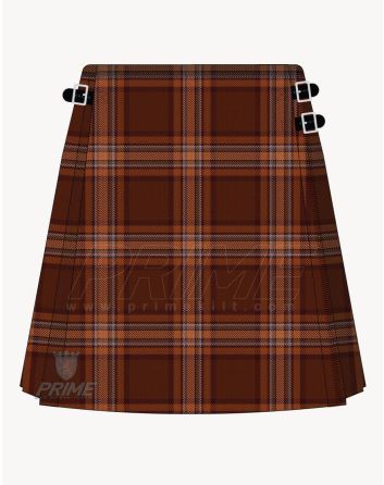 County Down Tartan Kilt for Women