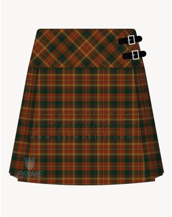 County Monaghan Tartan Kilt For Women