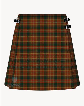 County Monaghan Tartan Kilt For Women