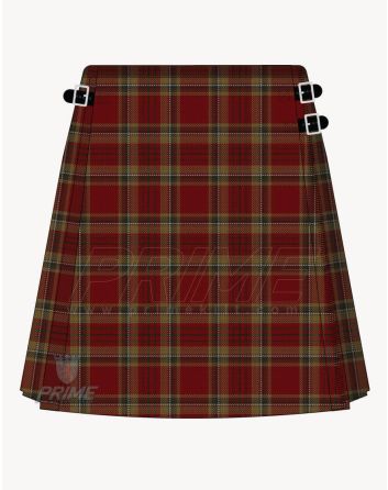 County Tyrone Tartan Kilt for Women