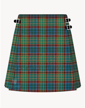 Cunningham Hunting Ancient Tartan Kilt For Women