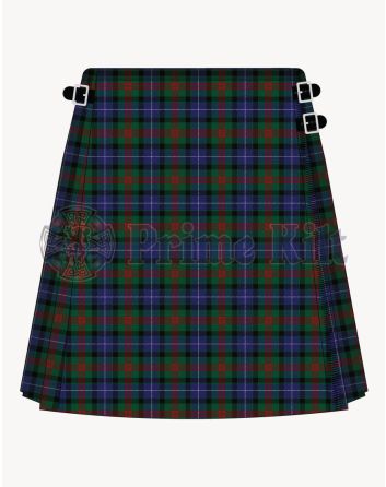 Curry Tartan Kilt For Women