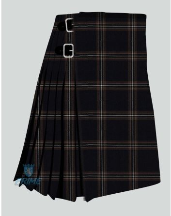 Dark Hebridean Peat Tartan Kilt