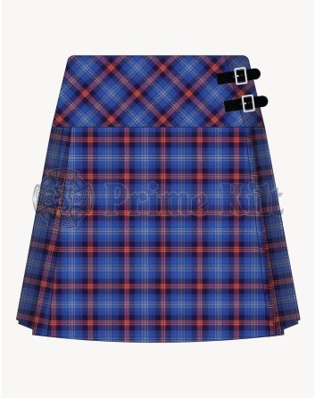 Daughters Of The American Revolution Tartan Kilt For Women