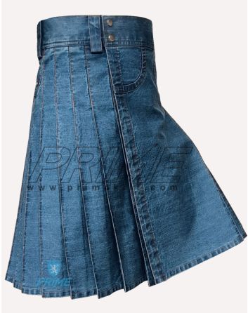Denim Kilt