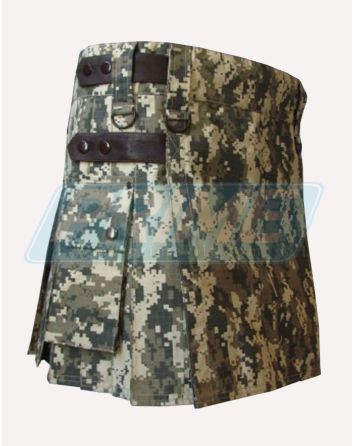Digital Camouflage Utility Kilt 
