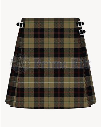 Dunlop Hunting Modern Tartan Kilt For Women