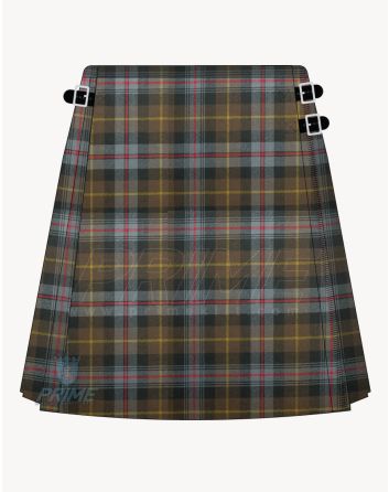 Farquharson Weathered Tartan Kilt for Women
