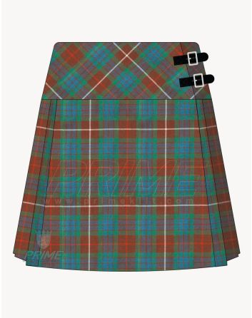 Fraser Ancient Tartan Kilt For Women