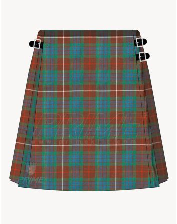 Fraser Ancient Tartan Kilt For Women
