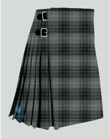 Fraser Grey Tartan Kilt