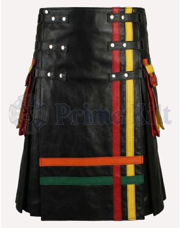 Gay Leather Kilt