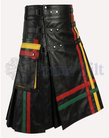 Gay Leather Kilt