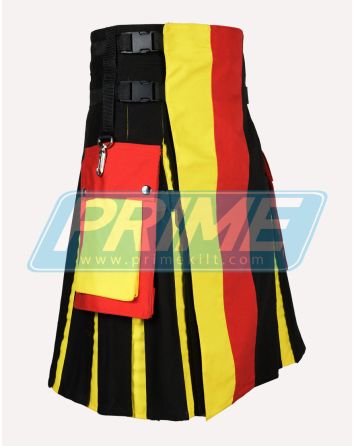 German Flag Cotton Hybrid Utility Kilt