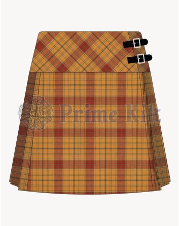 Glenn Affric Tartan Kilt For Women