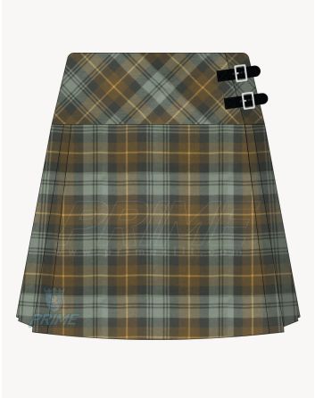Gordon Weathered Tartan Kilt for Women