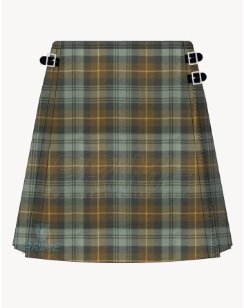 Gordon Weathered Tartan Kilt for Women