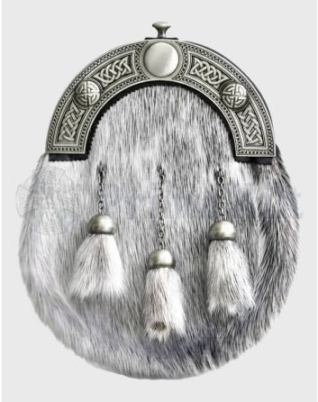 Grey Seal Skin Sporran