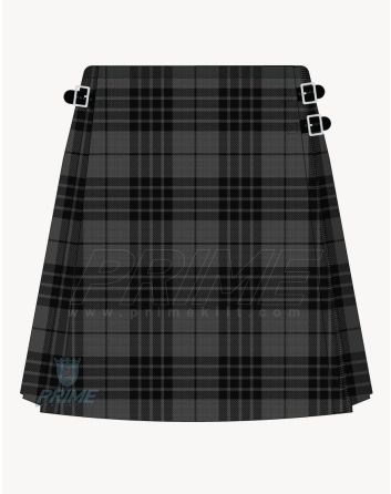 Grey Tartan Skirt