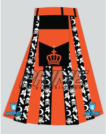 Halloween Theme Hybrid Kilt For Women
