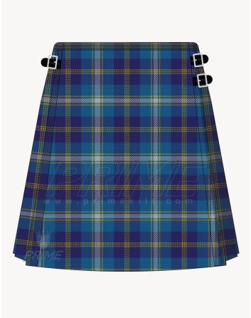 Halsween Tartan Kilt For Women
