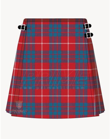 Hamilton Ancient Tartan Kilt For Women