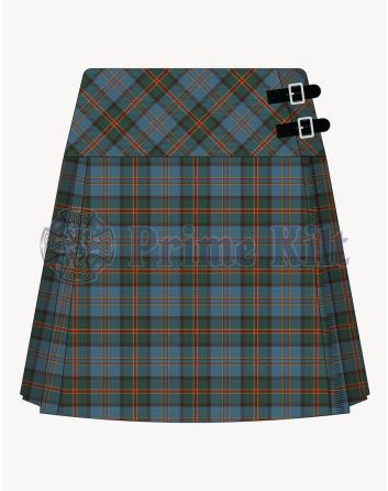 Hawaii State Tartan Kilt For Women